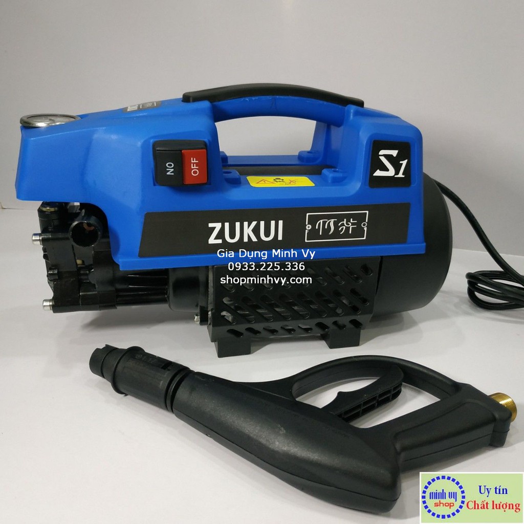 Máy rửa xe tự hút Zukui S1 - 2000W-có video test máy
