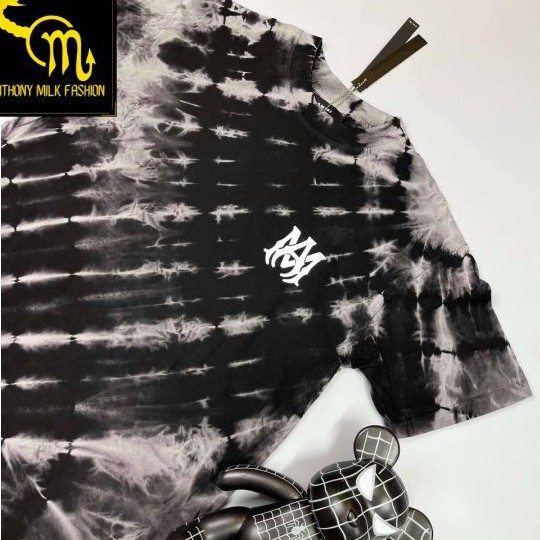 Áo Thun Nam, Áo Phông Nam Cổ Tròn T-Shirt Amiri Loang 👉Vải 100% Cotton Co Giãn Form Regular Siêu Thoải Mái