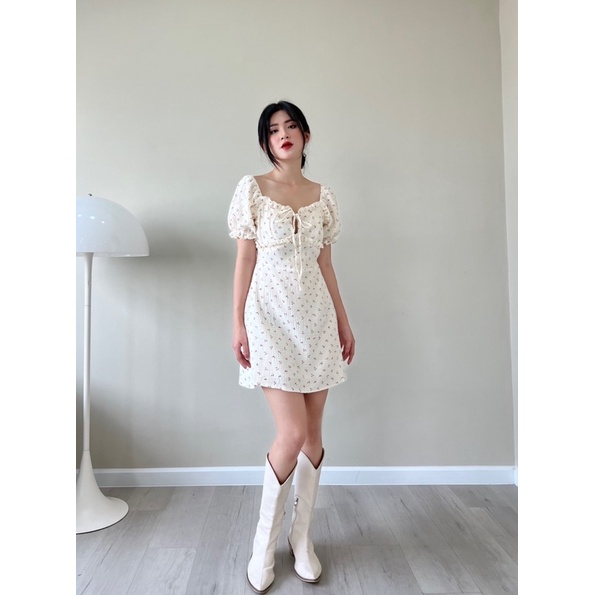 Đầm cherry nơ ngực  🍒🍒🍒