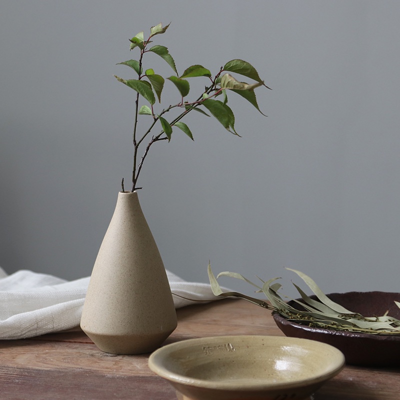 LỌ HOA BẰNG GỐM MINI NGHỆ THUẬT CẮM HOA , TRANG TRÍ NHÀ CỬA , BÌNH HOA TIMEDECOR