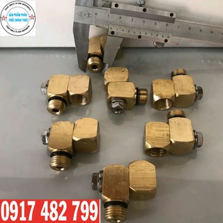 KHỚP NỐI BÉC RỬA MÁY LẠNH XOAY 360 ĐỘ BẰNG ĐỒNG CAO CẤP