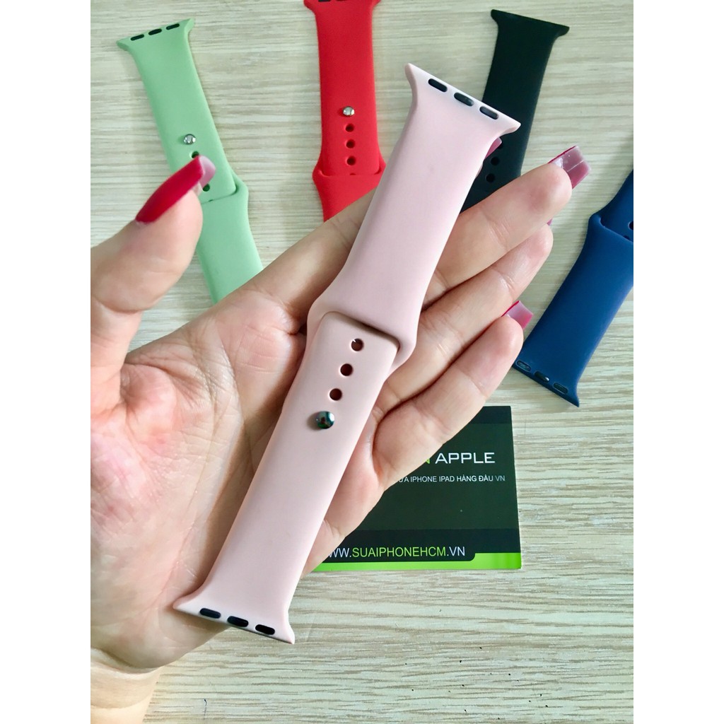 Dây đeo Apple Watch cao cấp Full màu, size 38/40mm 42/44mm