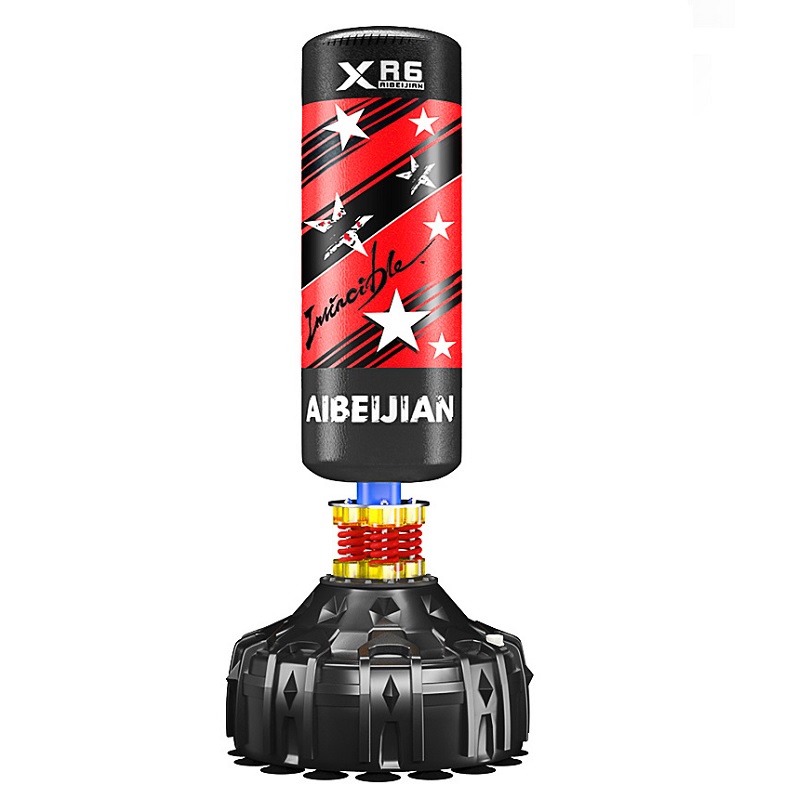 Bao trụ đấm bốc boxing LÒ XO ABJ 40180 cao 1m8  Reefit Sport
