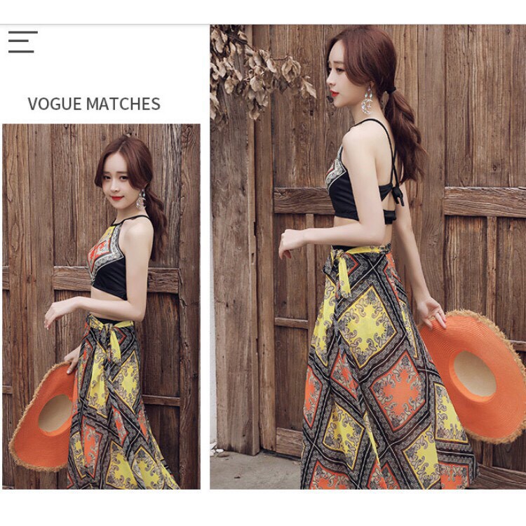 Set bikini 3 chi tiết