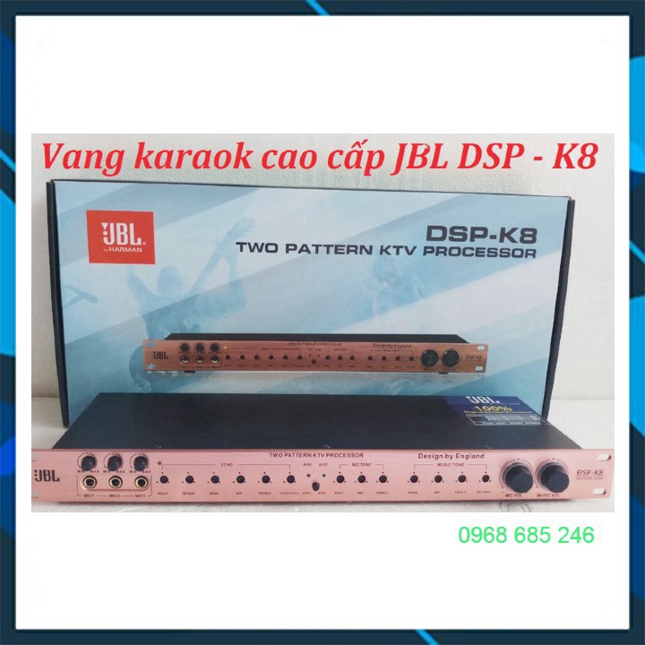 Mixer vang cao cấp JBL DSP K8 _ Nhật Việt official .
