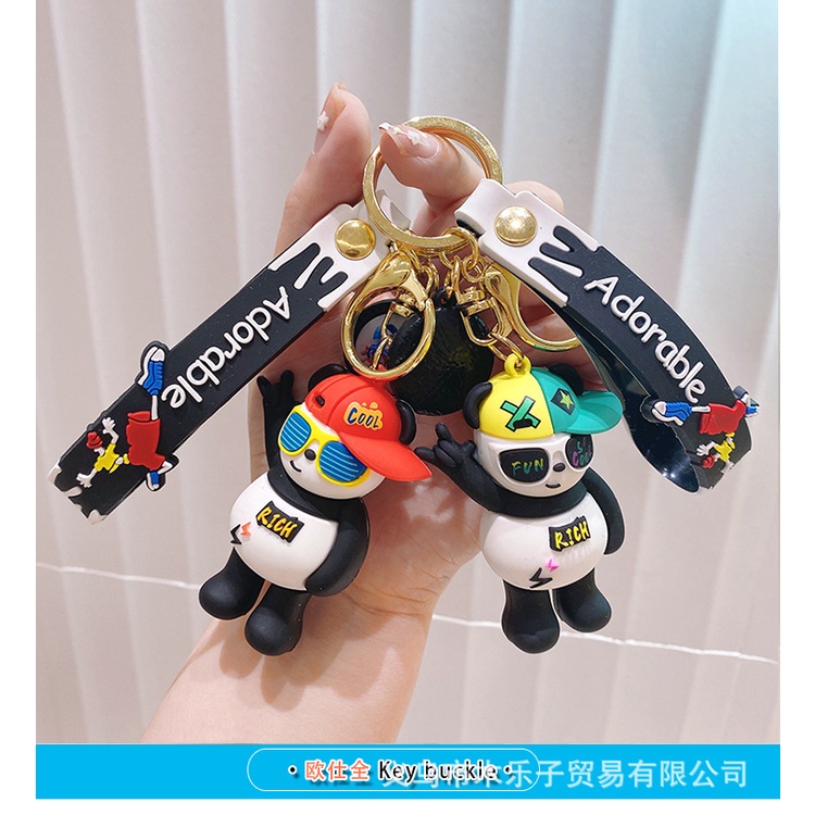 [GIÁ SIÊU SỐC] Móc Khóa Gấu Hiphop Nhỏ Chất Lượng Tốt