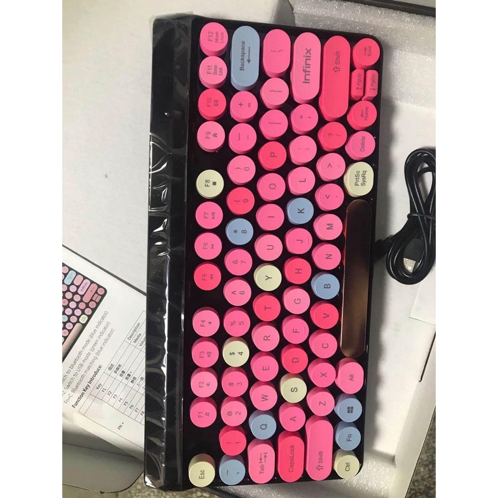 Bàn phím bluetooth infinix hàng đẹp