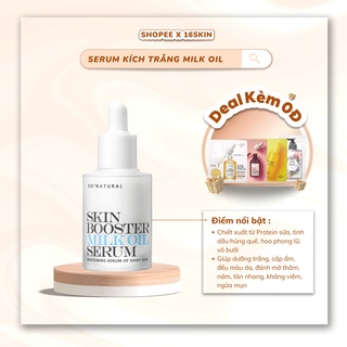 Serum Dưỡng Trắng Skin Booster Milk Oil   l Nhập Khẩu Chính Hãng Hàn Quốc