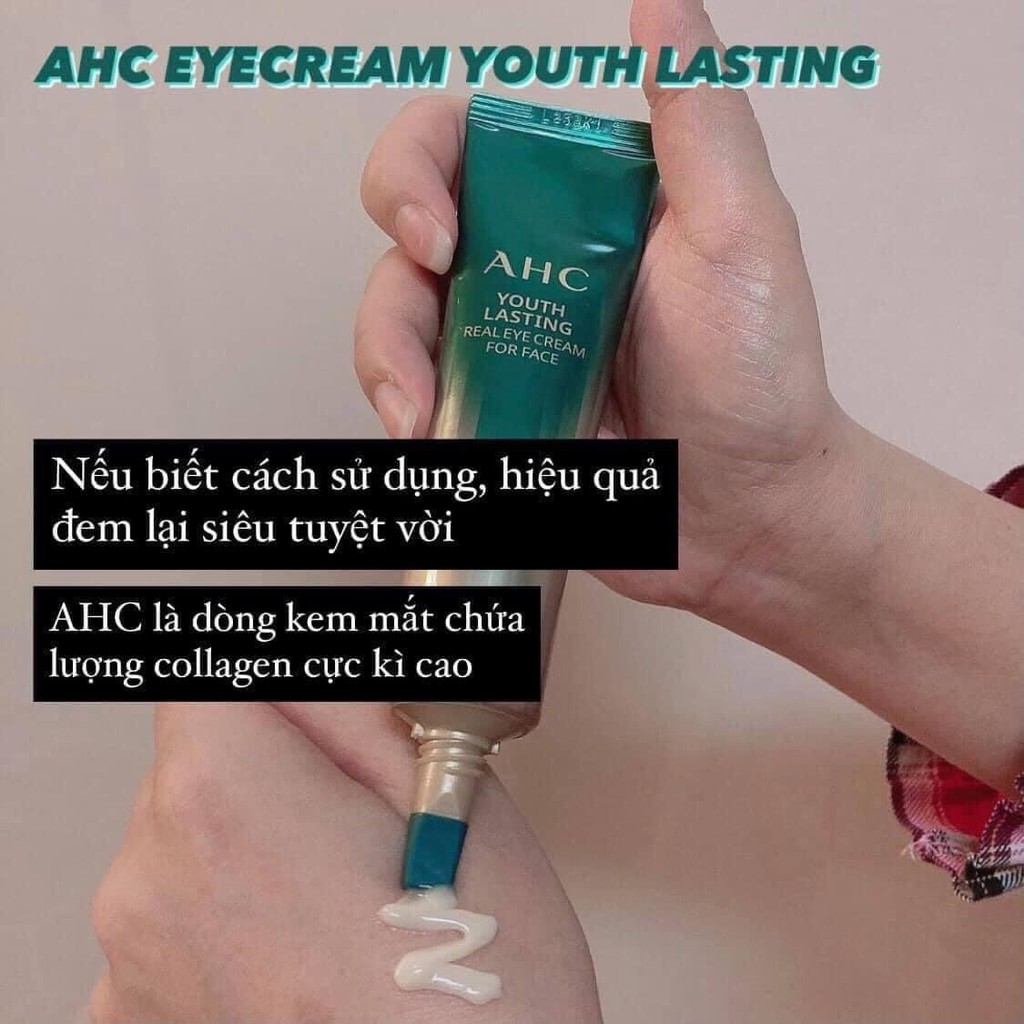 [AUTH] Kem dưỡng mắt AHC youth lasting (phiên bản màu xanh lá) | BigBuy360 - bigbuy360.vn