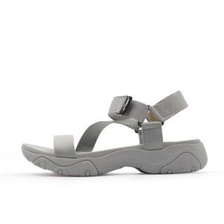 GIÀY SANDAL NỮ ĐI HỌC MÀU XÁM NHẠT THỜI TRANG CHÍNH HÃNG NESTY- SA502F