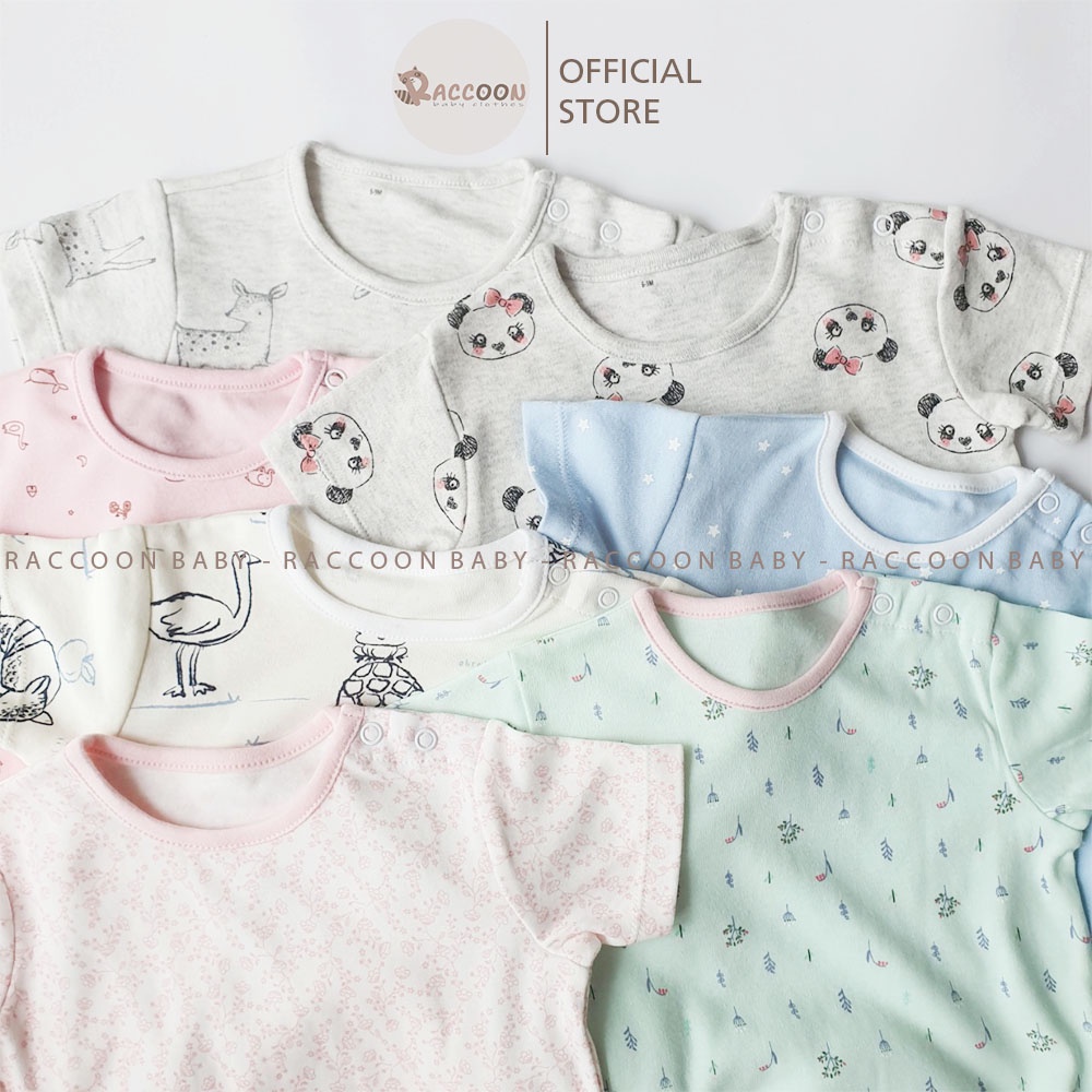 Bộ đồ liền thân đùi tay ngắn romper bé gái George