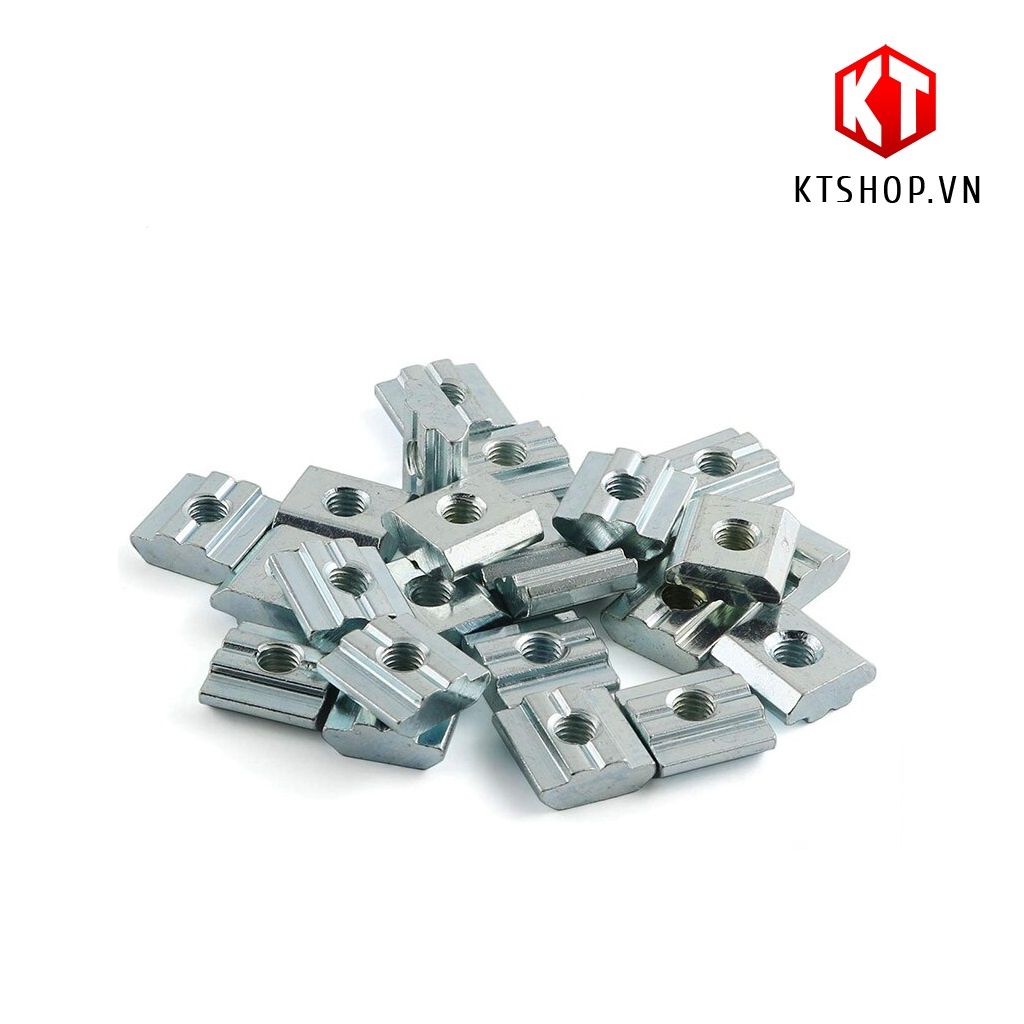 10 Con Tán Chữ T Luồn Cho Nhôm Định Hình 2020, 3030, 2040, 2060, 20100, 3060, 3090