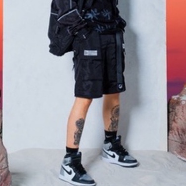 Quần dù túi hộp unisex AZIER sản phẩm sử dụng được nhiều phong cách - Hàng thiết kế chính hãng