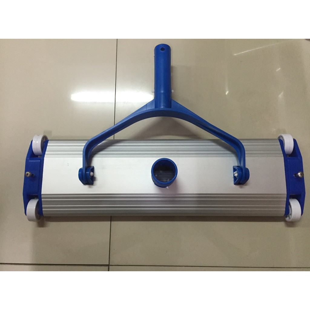 Bàn hút vệ sinh 4 bánh bằng nhôm 19’'( 48.26cm) chuyên dùng hút chất bẩn bề mặt và đáy hồ bơi - thiết bị vệ sinh hồ bơi