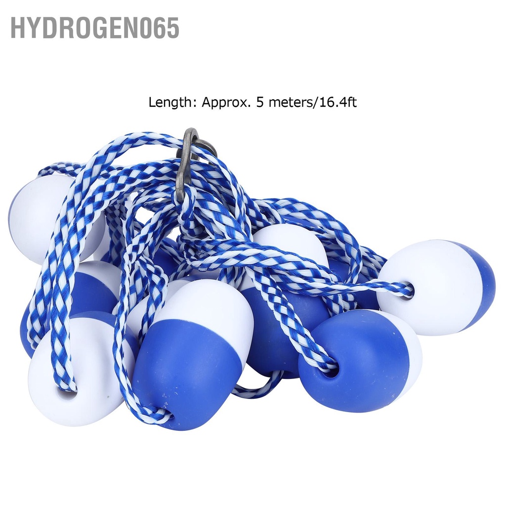 Dây Phao Nổi Chia Ngăn 16.4ft An Toàn Cho Bể bơi / Bãi Biển Hydrogen065