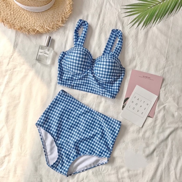 [Mã WA2425 giảm 25k đơn 200k] Bikini bộ đồ đi biển 2 mảnh cạp cao che bụng hè 2020 quảng châu | BigBuy360 - bigbuy360.vn