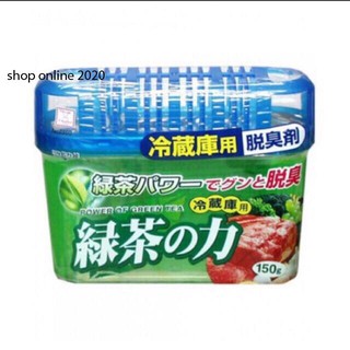 Hộp Khử Mùi Tủ Lạnh Hương Trà Xanh nội địa Nhật Bản. (anhdatshop)