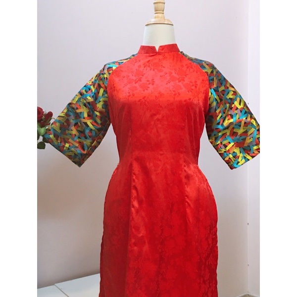 Áo dài cách tân mặc Tết (CHỈ ÁO)