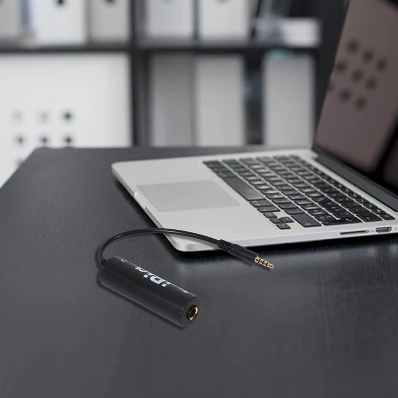 Dây cáp chuyển đổi cổng cắm IRig thay thế kết nối đàn guitar và điện thoại/ ipad