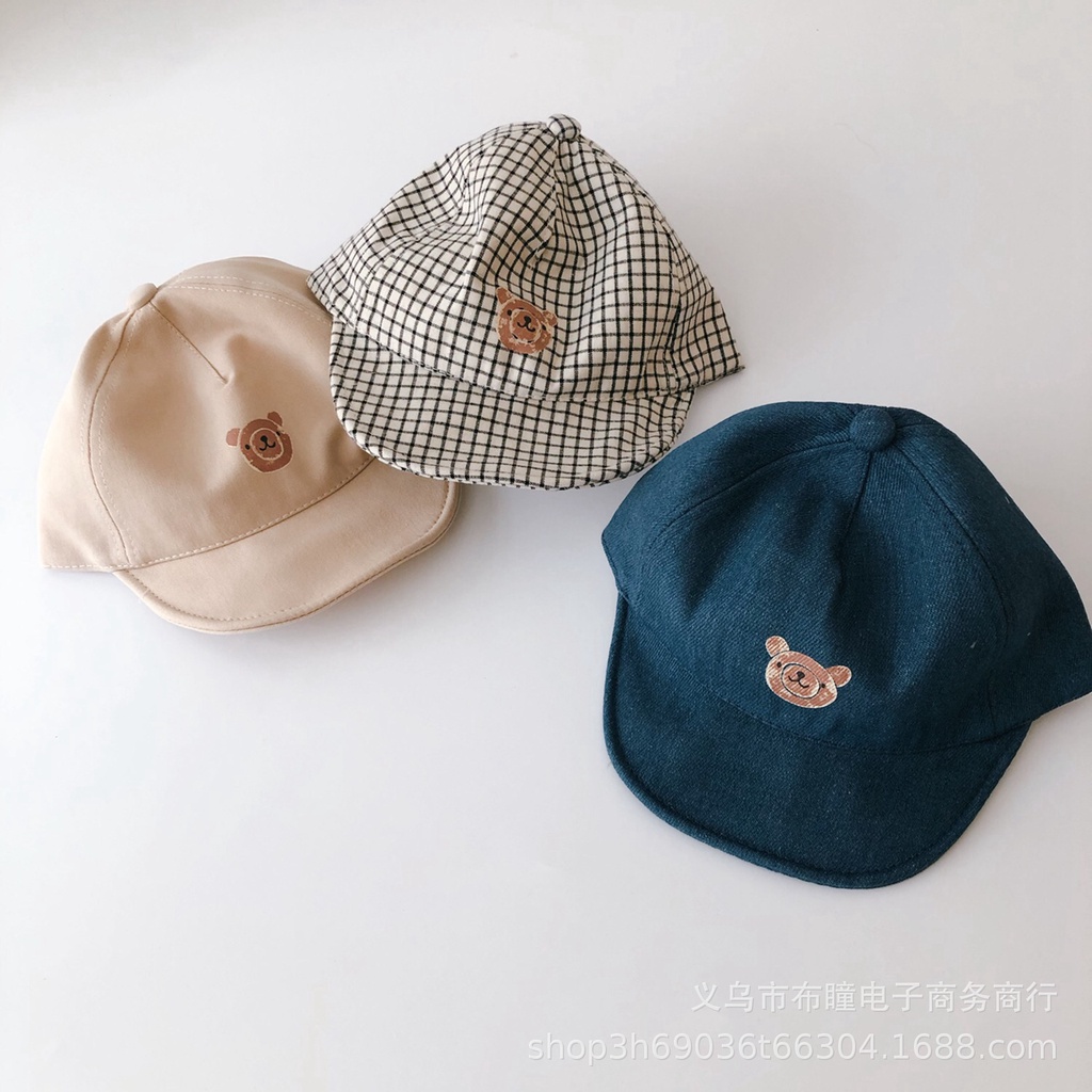 Mũ Nón Bé Trai, Mũ Lưỡi Trai Hinh Gấu Cho Bé Bunny Baby 1 Đến 2 Tuổi