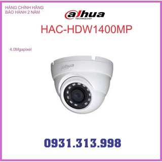 Camera dome hồng ngoại dahua hac-hdw1400mp