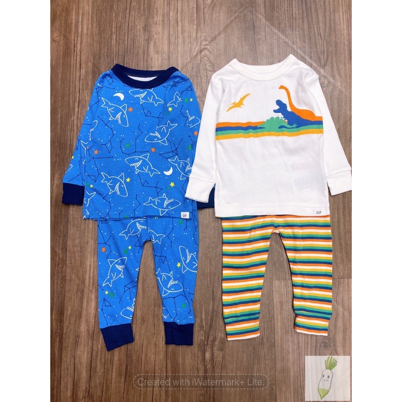 XẢ KHO!!!! SETD07 Bộ dài tay cotton borip baby G4p cho bé hàng dư xịn (set 2 bộ)