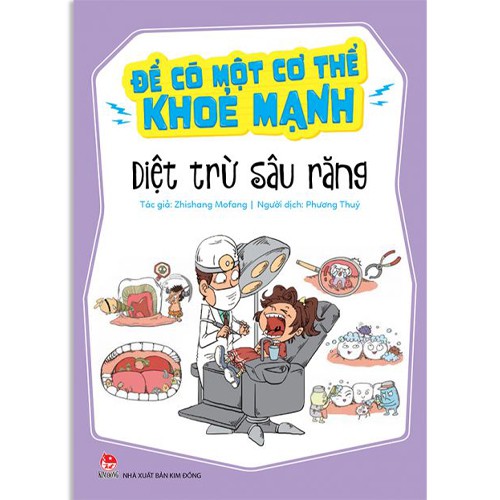 Combo Sách - Để có một cơ thể khoẻ mạnh ( 6 quyển ) - NXB Kim Đồng - Chanchanbooks