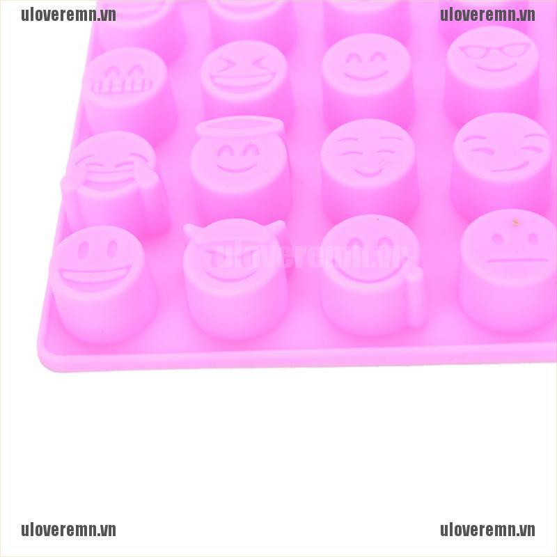Khuôn Silicone Làm Bánh Kẹo / Xà Phòng Hình Biểu Tượng Cảm Xúc DIY
