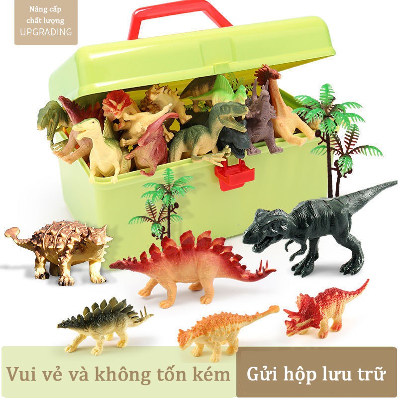 Thế giới kỷ Jura Bộ đồ chơi mô hình công viên khủng long cho trẻ em