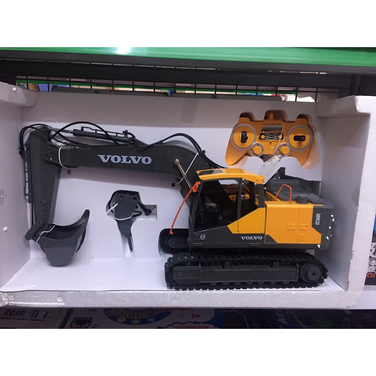 Xe xúc 3 trong 1 Double Eagle Volvo E568-001 điều khiển từ xa