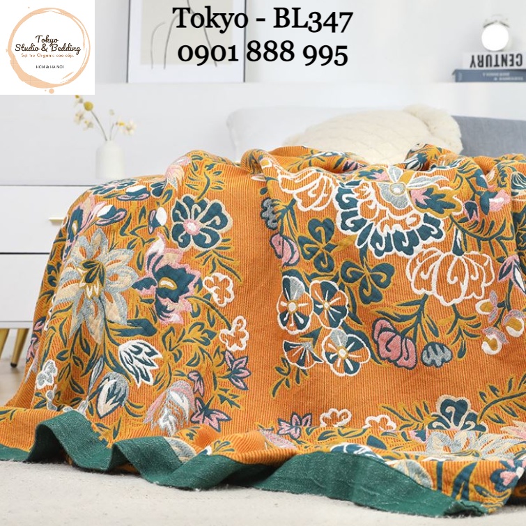 S92_Chăn Xô Organic Cotton Dòng Cao Cấp