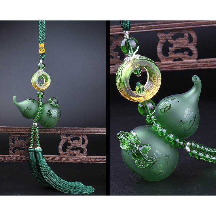 MS 27 : Dây Treo Trang Trí Phong Thuỷ Ô Tô Hồ Lô