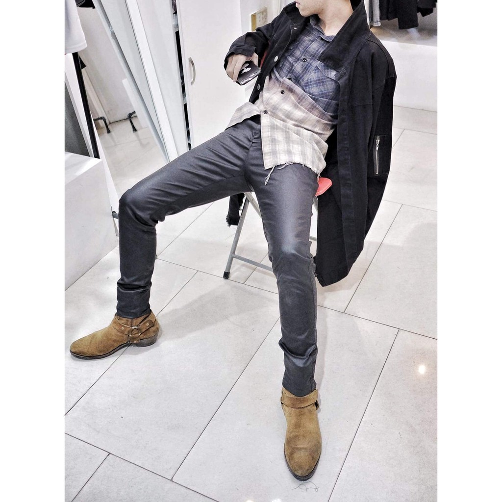 washed skinny pant quần da The Maze | BigBuy360 - bigbuy360.vn