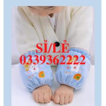 [ CHÍNH HÃNG ] Găng tay ống tay áo chống bụi bẩn giữ ấm hoạt hình dễ thương cho bé từ 0-4 tuổi   HAIANHSHOP