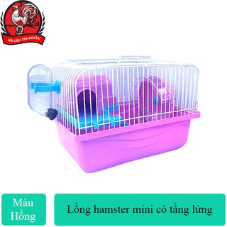 [1 ĐỔI 1 NẾU HÀNG LỖI HỎNG]Lồng nuôi hamster mini full có tầng lửng