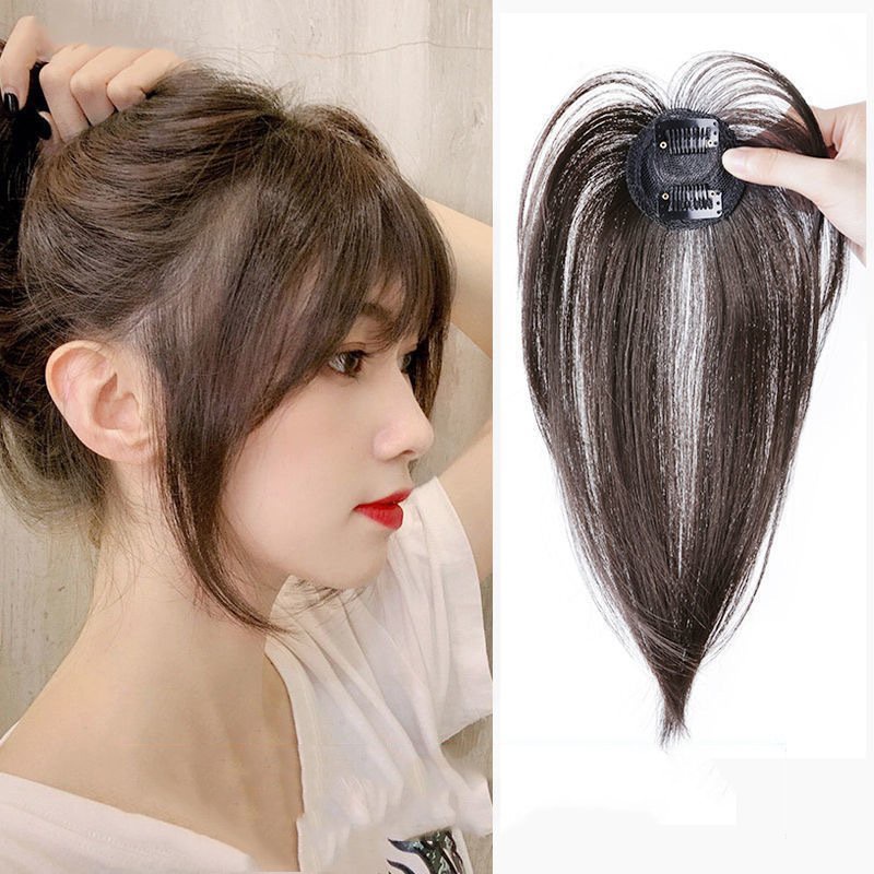 Kẹp mái Muzini tóc mái trùm đầu 3d sợi tơ cap cấp TG23