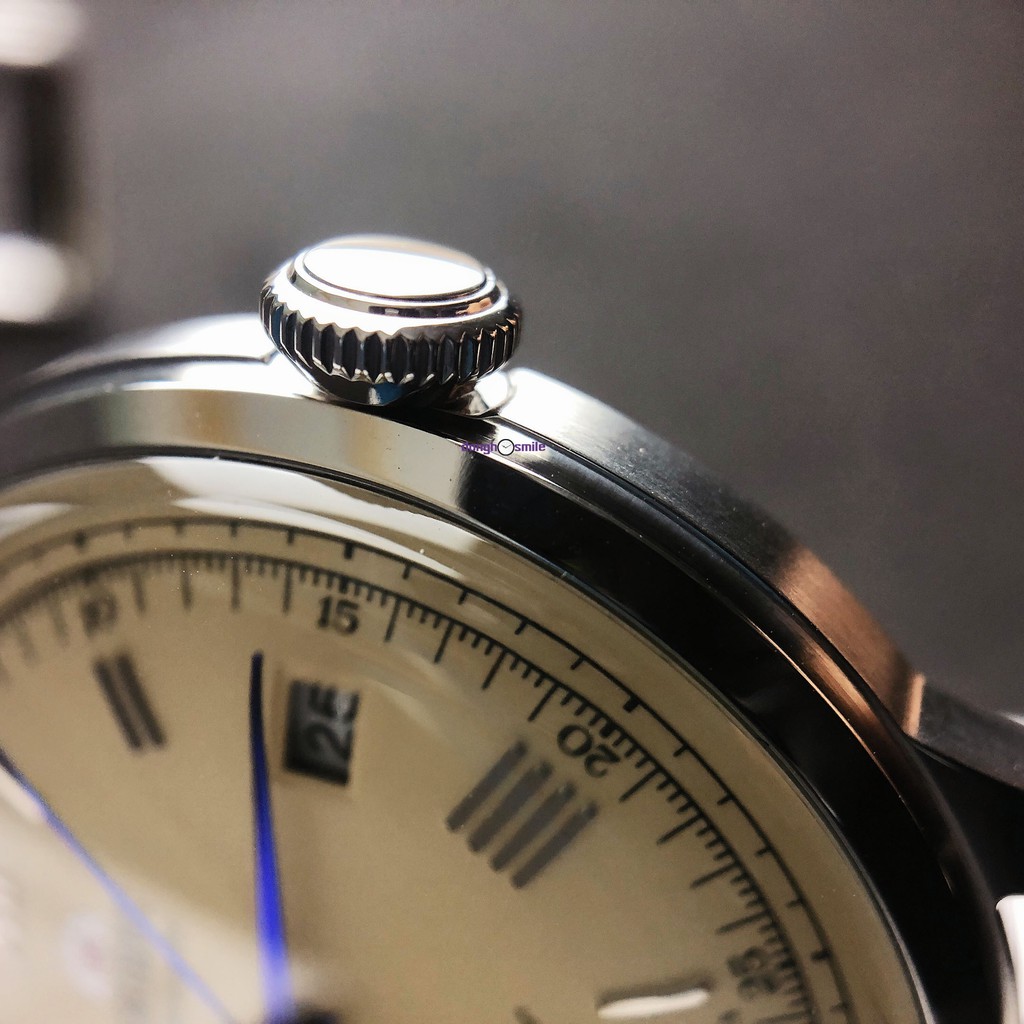 Đồng hồ nam Orient Bambino gen 2 FAC00009N0 bộ kim sơn xanh