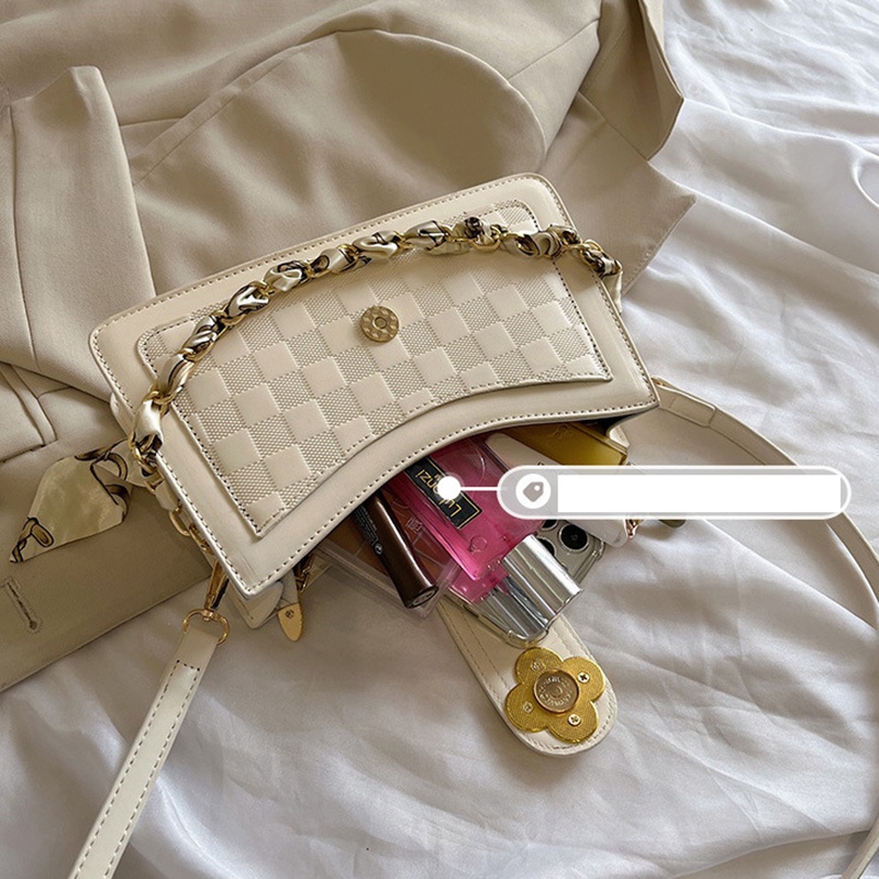 Túi đeo vai IELGY màu sắc tương phản tinh tế thời trang cho nữ