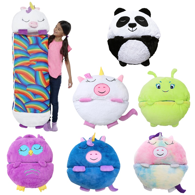 Túi Ngủ Bằng Vải Flannel Di Động Cho Bé