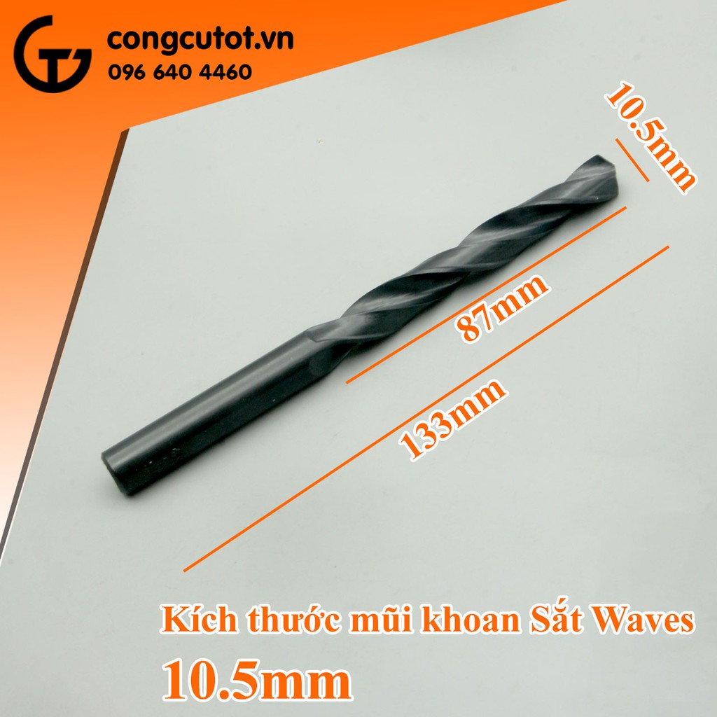 Mũi khoan sắt HHS Waves W200 (∅10-16mm)