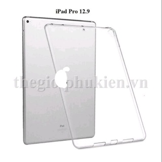 Ốp lưng dẻo Silicon cho ipad pro 12.9 inch 2017/2018 (Trong suốt)