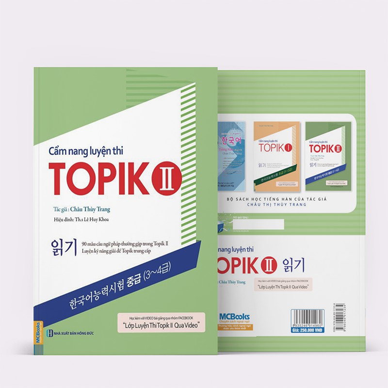 Sách – Cẩm Nang Luyện Thi Topik II - Kỹ Năng Đọc (Học Cùng App Mcbooks)