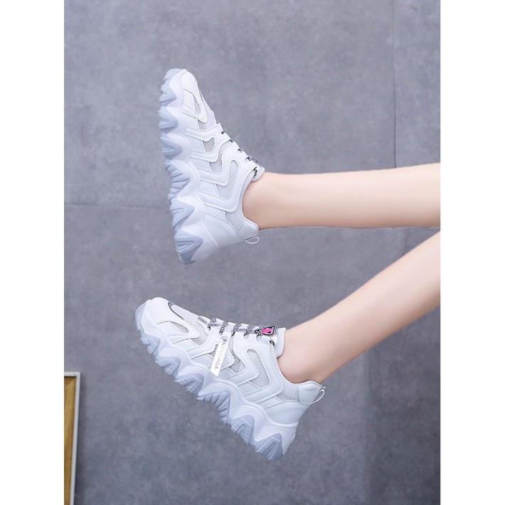 Giày Thể Thao Nữ Sneaker Thoáng Khí Phong Cách Hàn Quốc K02