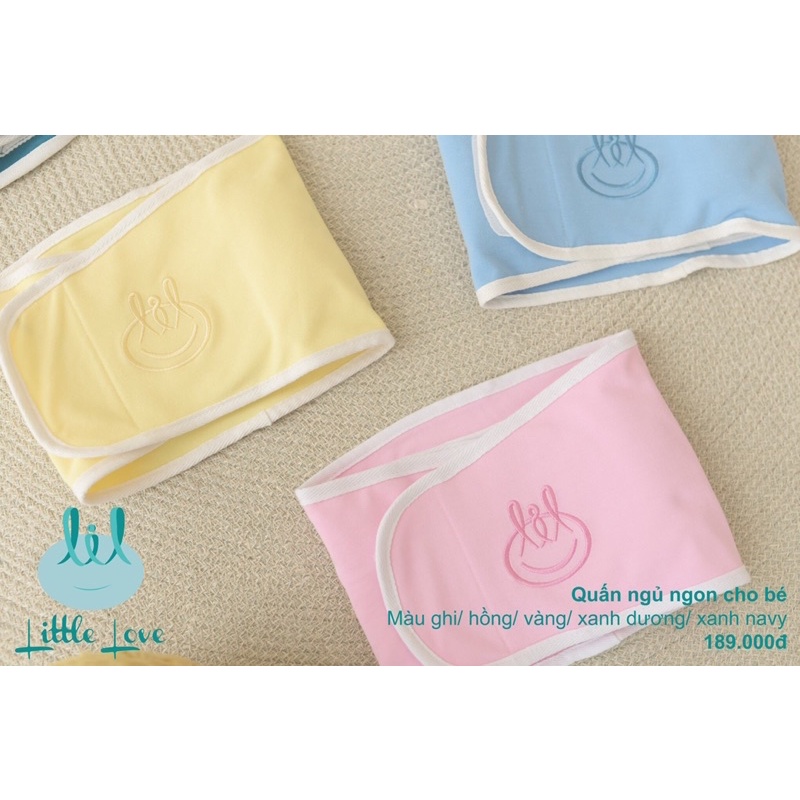 Lil - Quấn ngủ ngon 100% cotton thoáng khí, giúp bé ngủ ngon, không giật mình