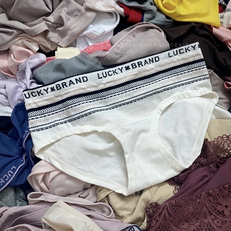 Quần lót nữ nguyên mông cotton dệt kim LUCKY BRAND giá rẻ