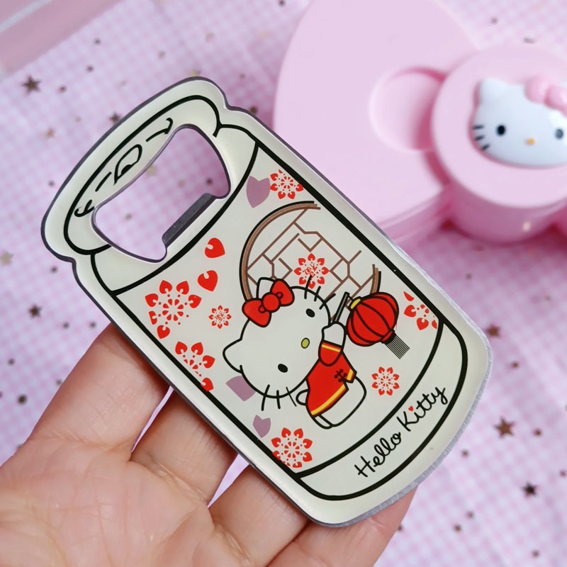 Dụng cụ mở nắp chai XIAODUOJIAJU 365 có nam châm gắn tủ lạnh hình hoạt hình dễ thương
