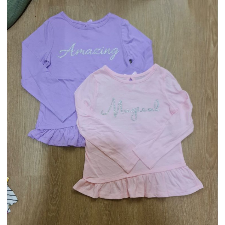 Áo dài tay bé gái ( Size 14y )
