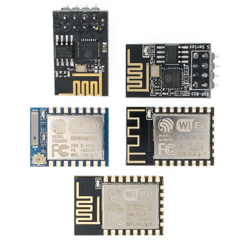 Mô Đun WIFI Thông Minh Esp8266 ESP-01 ESP-01S ESP-07 ESP-12E ESP-12F 2.4G