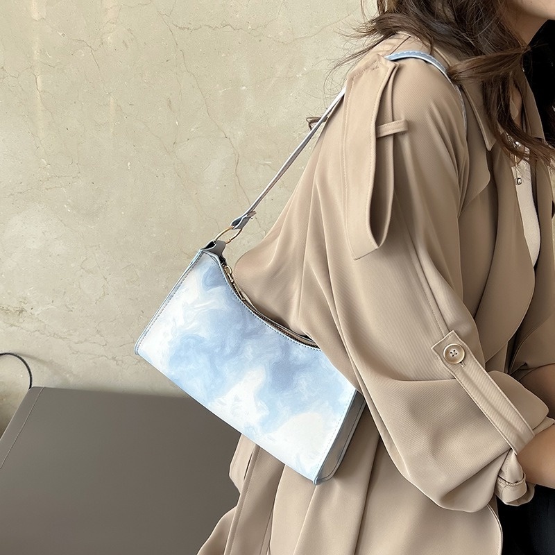 Túi Xách Đeo Vai Hình Vuông Nhỏ Màu gradient Phong Cách Hàn Quốc Mới NB00404
