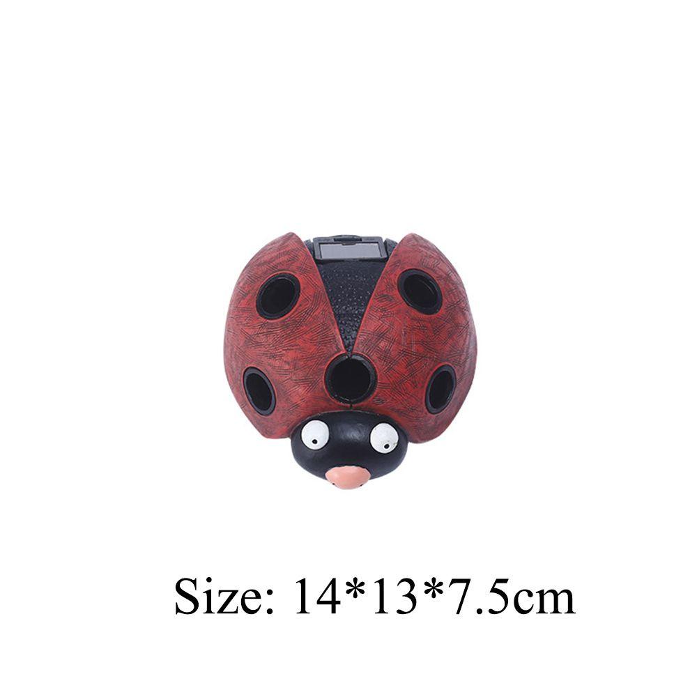 YNATURAL Nhân Vật Bọ Rùa Bằng Nhựa Resin Trang Trí Sân Vườn